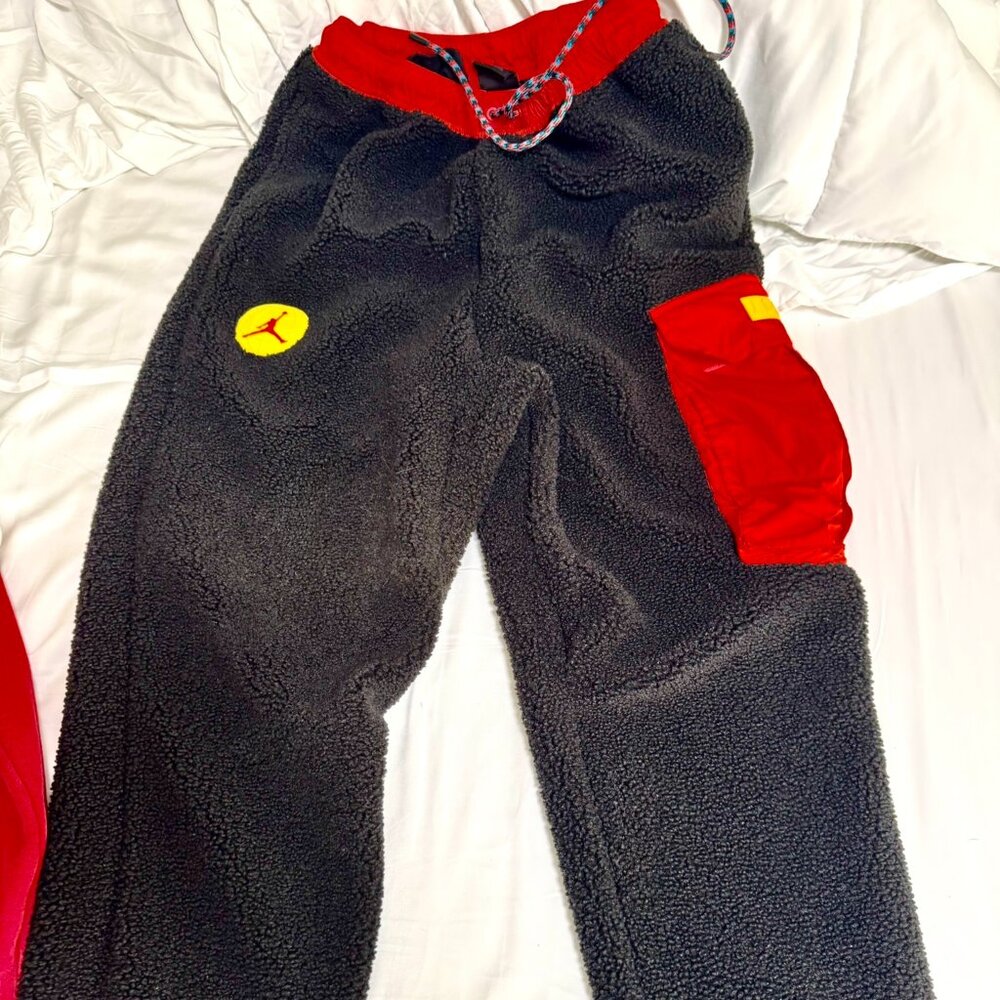 Men's Medium Jordan Essentials Mountainside Sherpa Fleece Pants